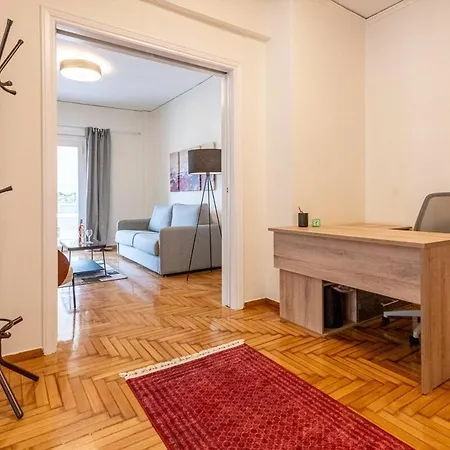 Cozy Apartment With Office - 19Min To Athens Center-2